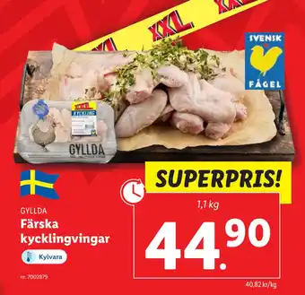 Lidl Färska kycklingvingar erbjuda