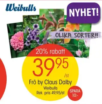 EKO Weibull fröpåsar erbjuda