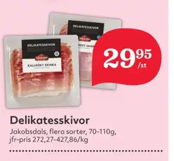 Hemköp Jakobsdals skinka erbjuda