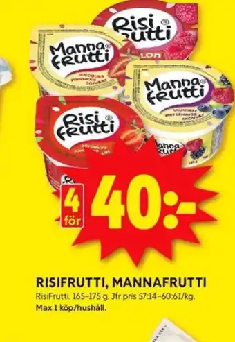 ICA Kvantum Risifrutti mellanmål erbjuda
