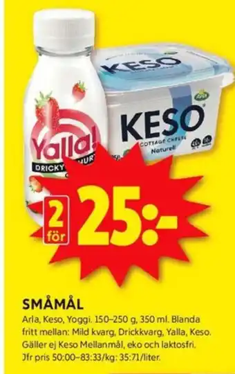 ICA Kvantum Keso cottage cheese erbjuda