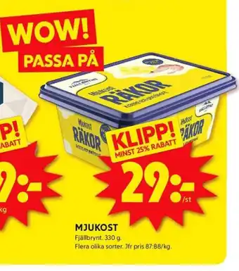 ICA Kvantum Fjällbrynt mjukost erbjuda