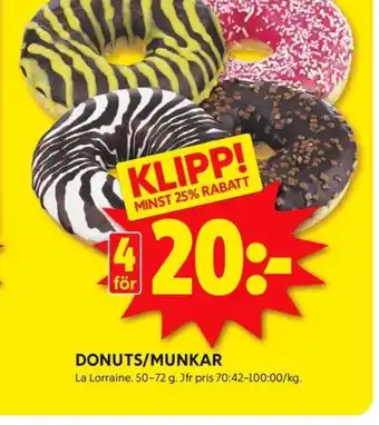 ICA Kvantum La lorraine butiksbakat kaffebröd erbjuda