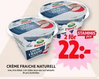 ICA Maxi Arla crème fraiche erbjuda