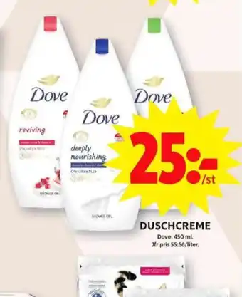 Dove duschtvål