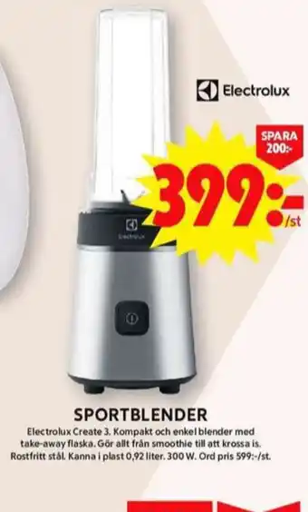 ICA Maxi Electrolux blender erbjuda