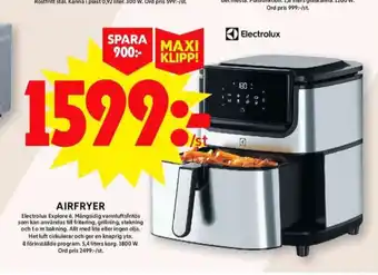 ICA Maxi Electrolux airfryer erbjuda