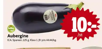 ICA Nära Ica aubergine erbjuda