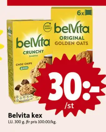 ICA Nära Belvita kex erbjuda