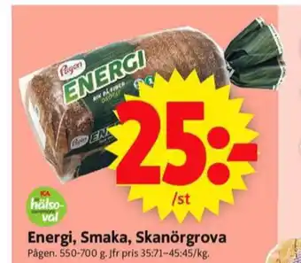 Energi rågbröd