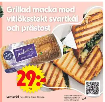 ICA Supermarket Havsalt bröd erbjuda
