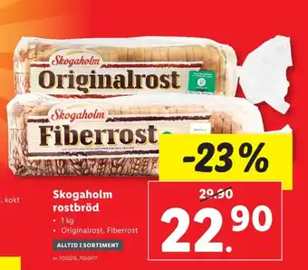 Lidl Originalrost toastbröd erbjuda