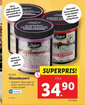Lidl Deluxe glass erbjuda