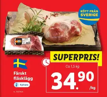 Lidl Svea lantkött fläsklägg erbjuda
