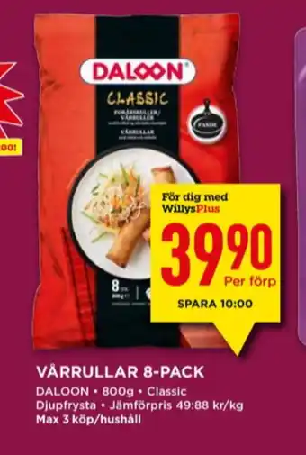 Daloon vårrullar