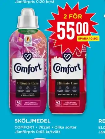 Comfort sköljmedel