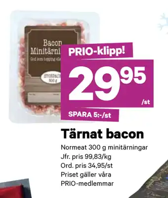 City Gross Tärnat bacon erbjuda