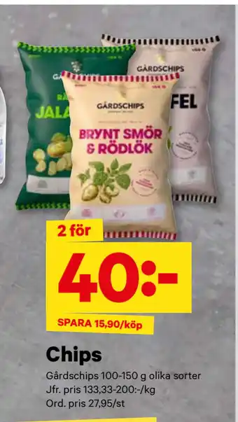City Gross Chips erbjuda