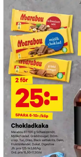 City Gross Chokladkaka erbjuda