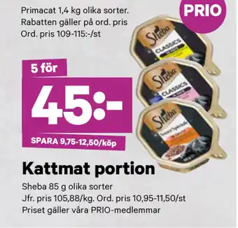 City Gross Kattmat portion erbjuda