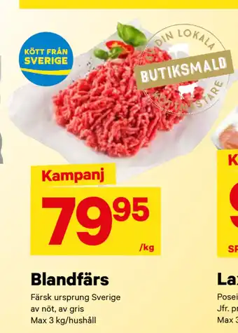 City Gross Blandfärs erbjuda