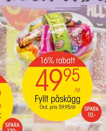 EKO Fyllt påskägg erbjuda