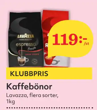 Hemköp Kaffebönor erbjuda