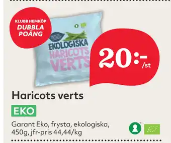 Hemköp Haricots verts erbjuda