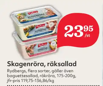 Hemköp Skagenröra, räksallad erbjuda