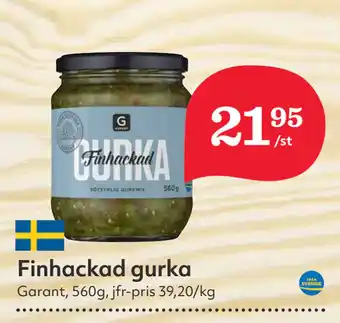 Hemköp Finhackad gurka erbjuda