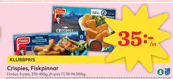 Hemköp Crispies, Fiskpinnar erbjuda