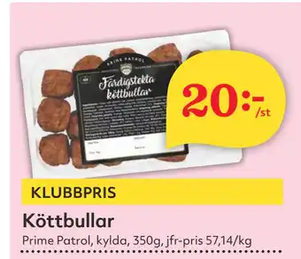 Hemköp Köttbullar erbjuda
