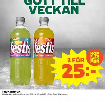 Coop FRUKTDRYCK erbjuda