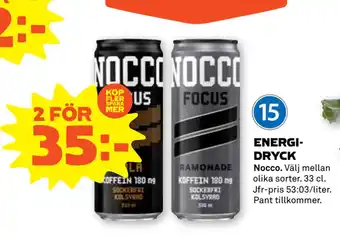 Stora Coop ENERGIDRYCK erbjuda