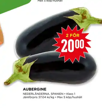 Willys AUBERGINE erbjuda