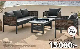 JYSK SALTEN LOUNGESET erbjuda