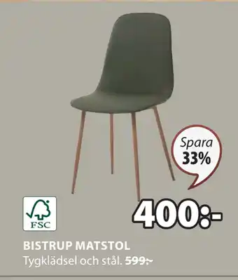 JYSK BISTRUP MATSTOL erbjuda