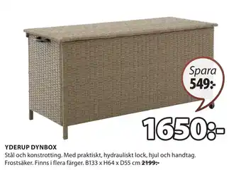 JYSK YDERUP DYNBOX erbjuda