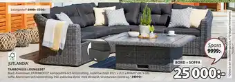 JYSK TAMBOHUSE LOUNGESET erbjuda