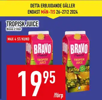 Matdax TROPISK JUICE erbjuda