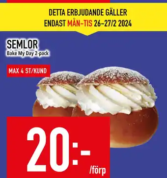 Matdax SEMLOR erbjuda