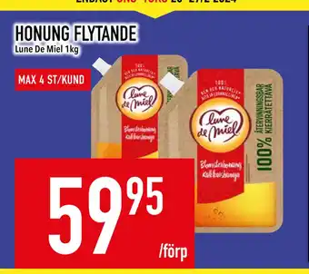 Matdax HONUNG FLYTANDE erbjuda