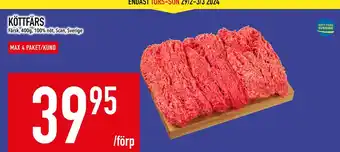Matdax KÖTTFÄRS erbjuda