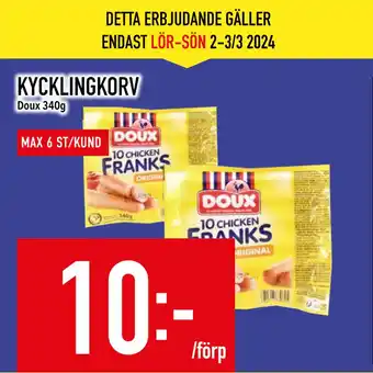 Matdax KYCKLINGKORV erbjuda