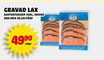 Nelins gravad lax erbjuda
