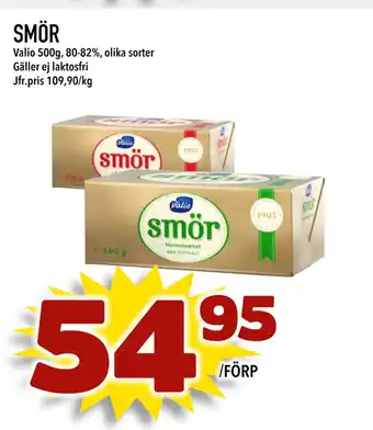 Nelins SMÖR erbjuda