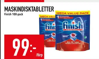 Matdax MASKINDISKTABLETTER erbjuda