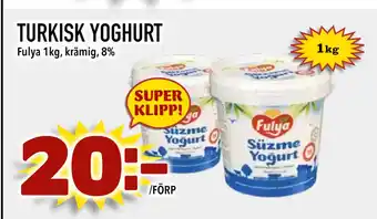 Nya Pulsen TURKISK YOGHURT erbjuda