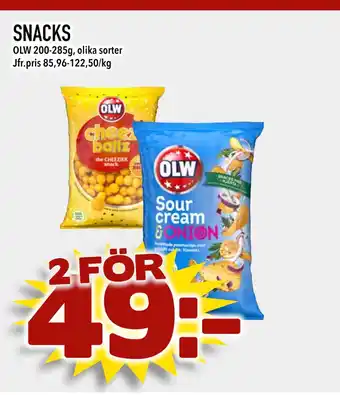 Nelins SNACKS erbjuda