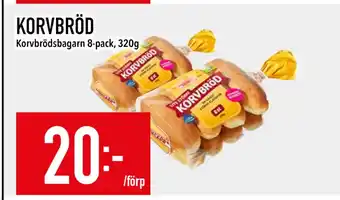Matdax KORVBRÖD erbjuda